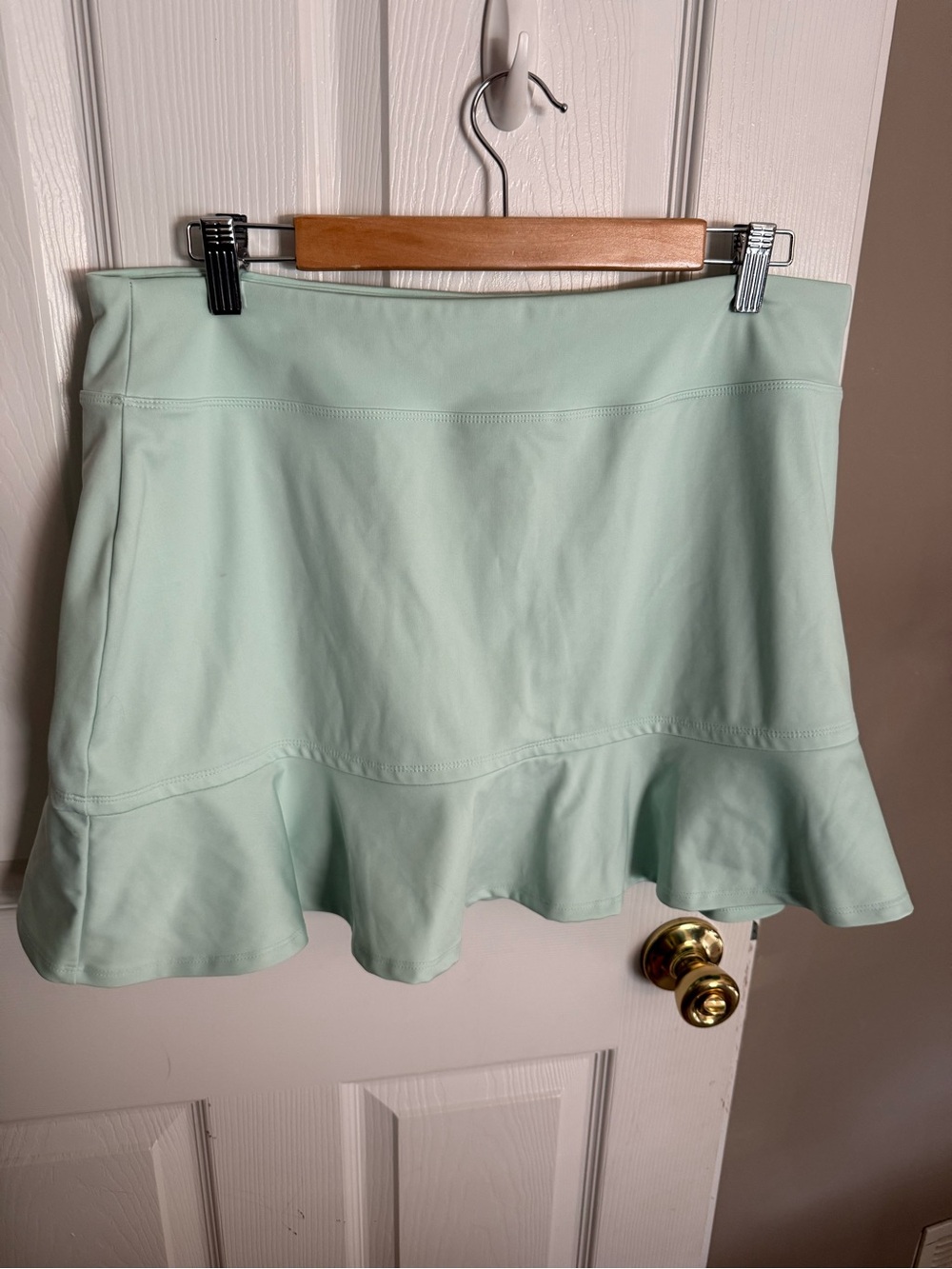 Tommy Bahama Mint Ruffle Hem Skort